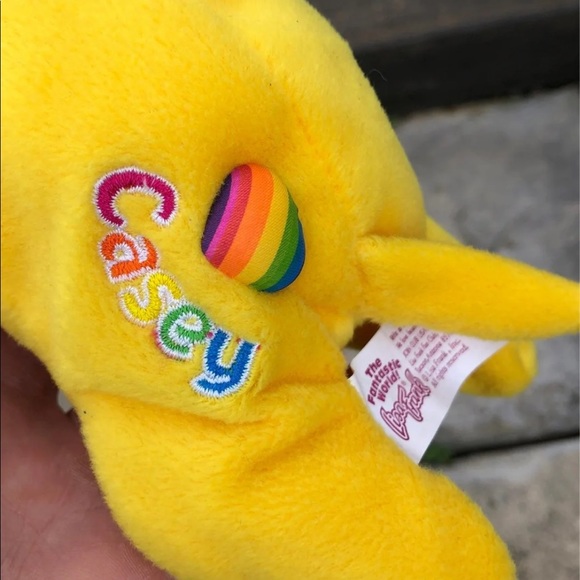 Lisa Frank Fantastic Beans "Casey” - Picture 4 of 6